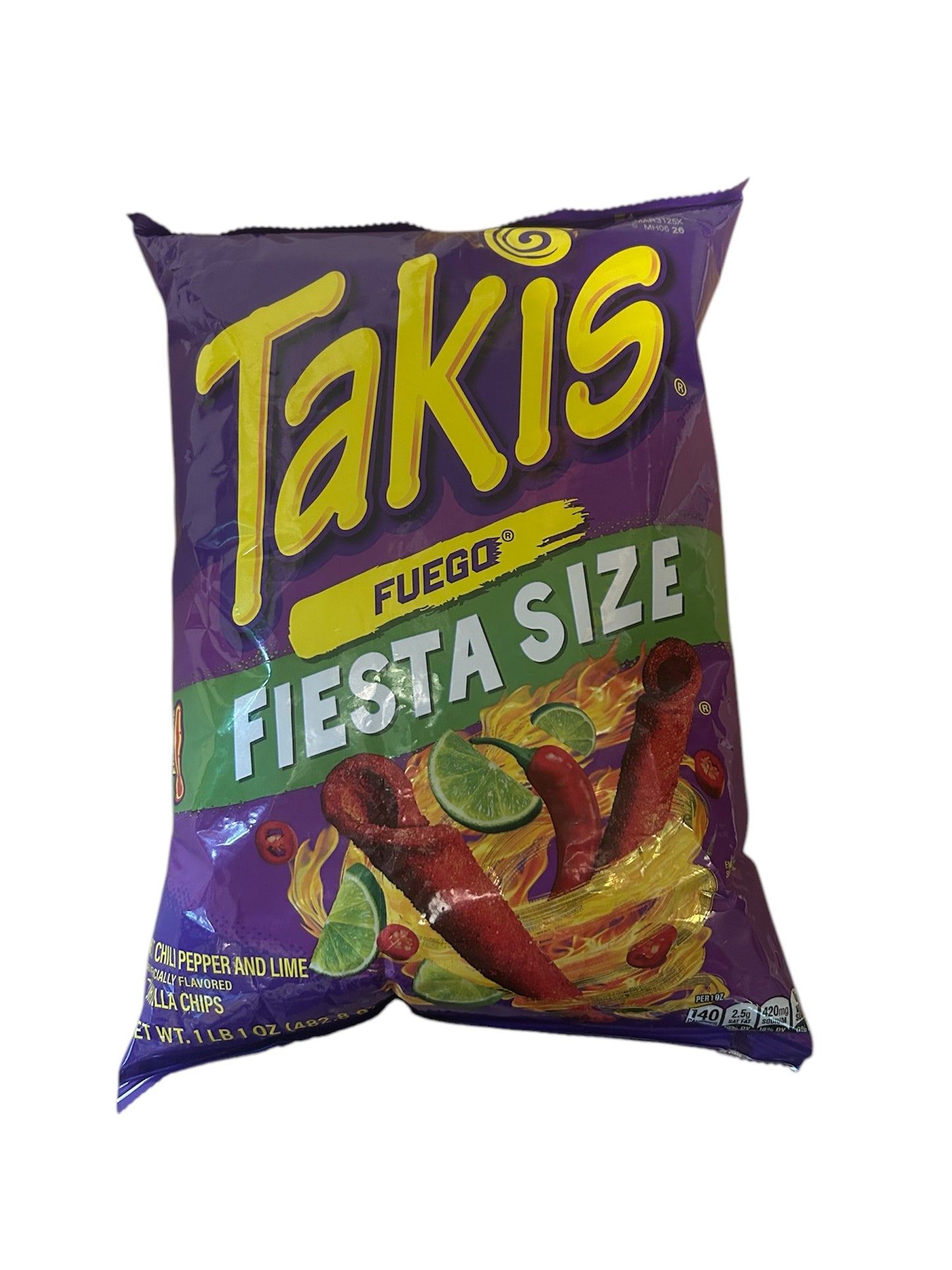 Takis Fiesta Size
