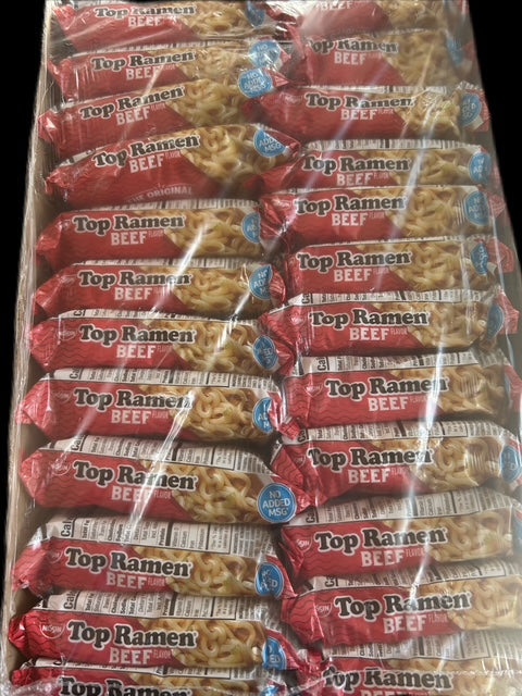 Top Ramen (Beef Flavor) 24 pack