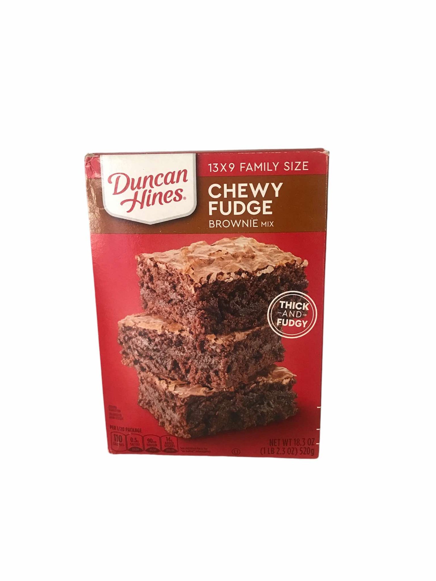 Chewy Fudge Brownie mix