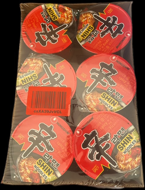 Shin Ramen (Cup) 6 pack